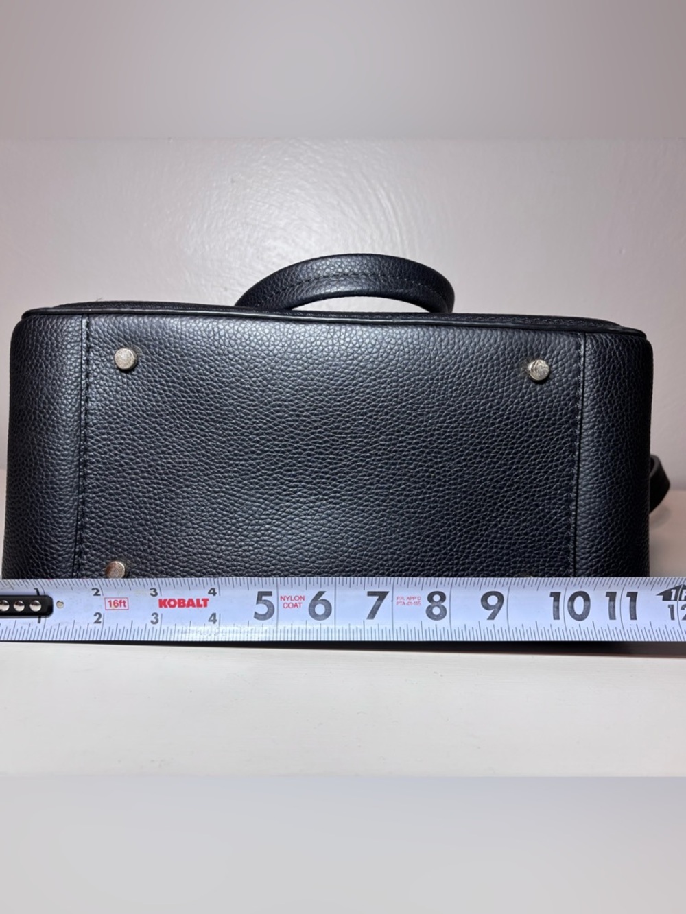 kate spade Black Pebbled Leather Tassel Satchel - Picture 4 of 5